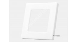 DEVIreg™ samostatný rámeček, barva bílá RAL 9010